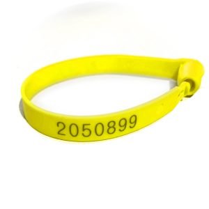 Sello de plástico / Tipo PULSERA